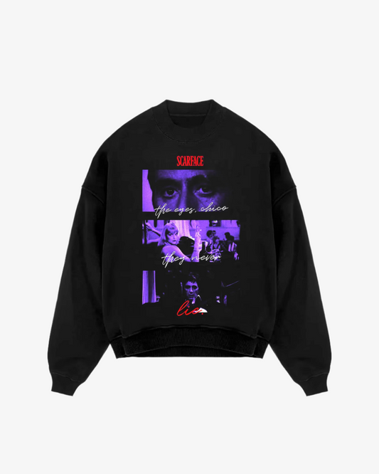 Scarface The Eyes Chico Oversized Sweater