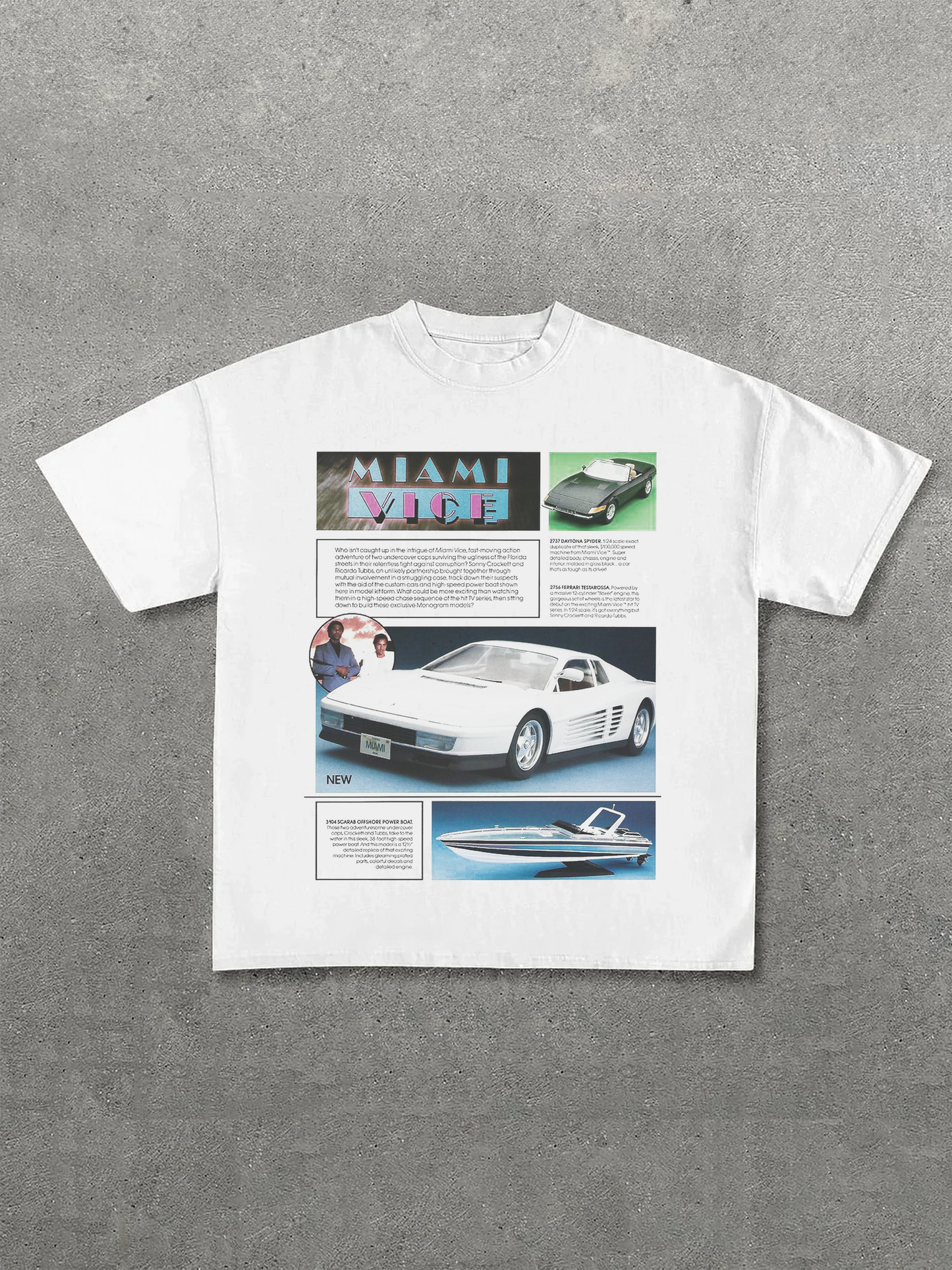 Miami Vice Testarossa Tee