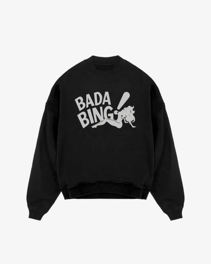 Sopranos Bada Bing Oversized Sweater