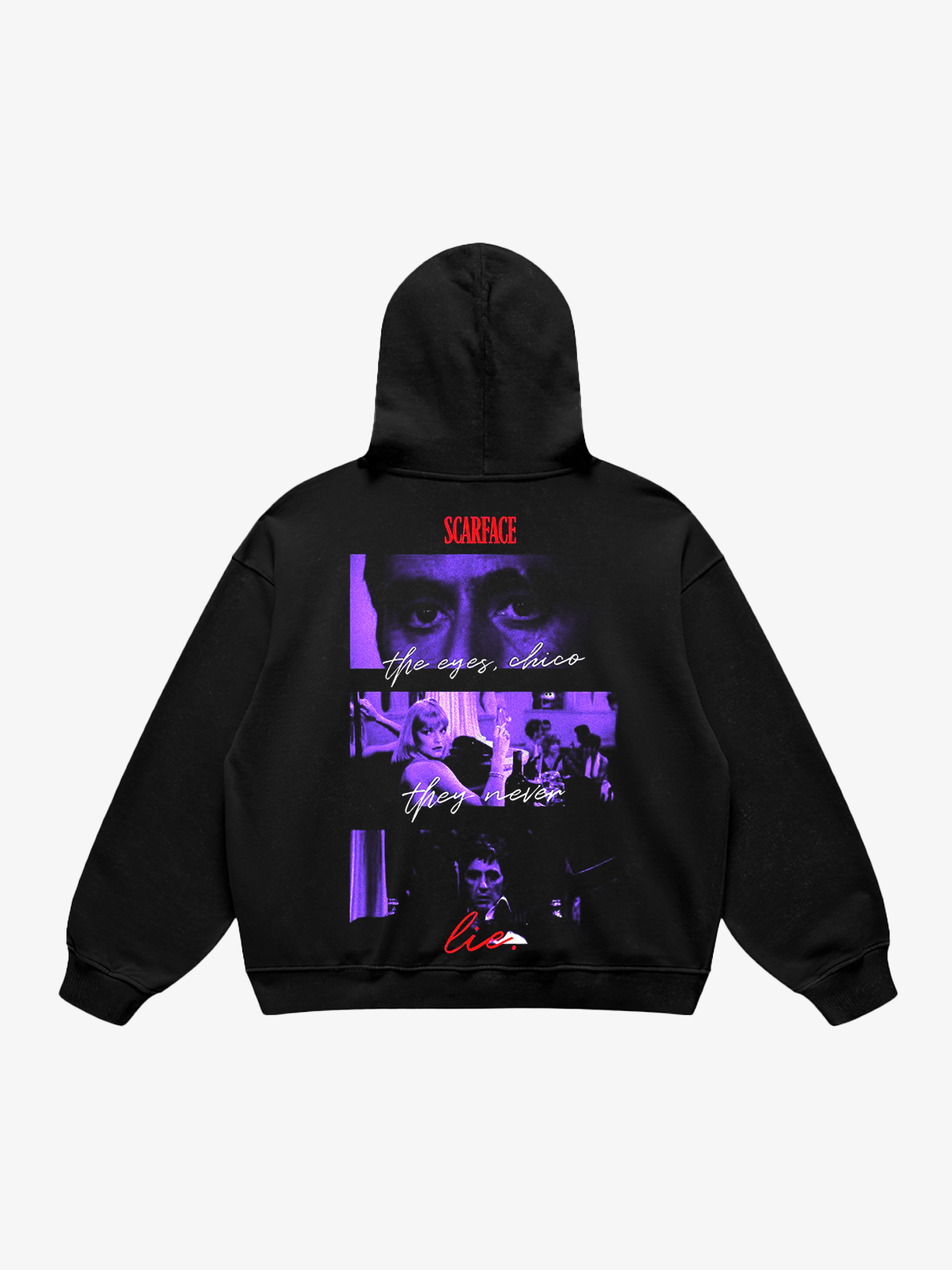 Scarface The Eyes Chico Oversized Hoodie