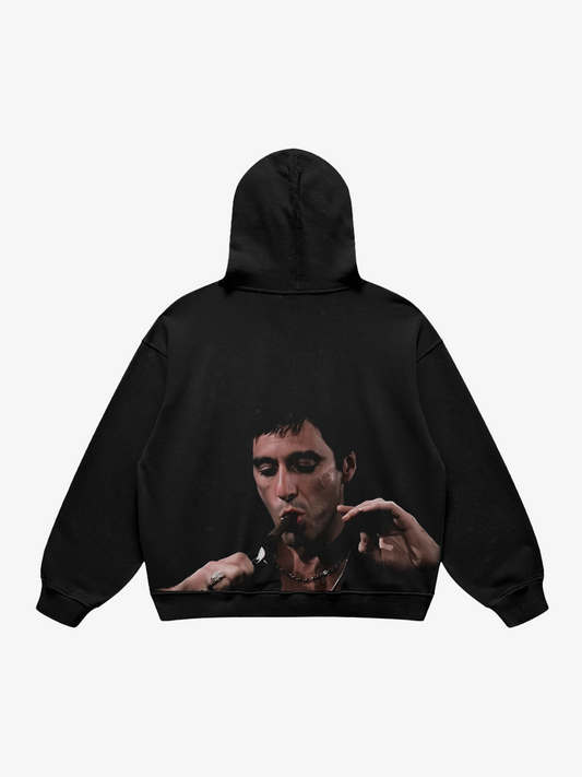 Scarface Smoker Oversized Hoodie