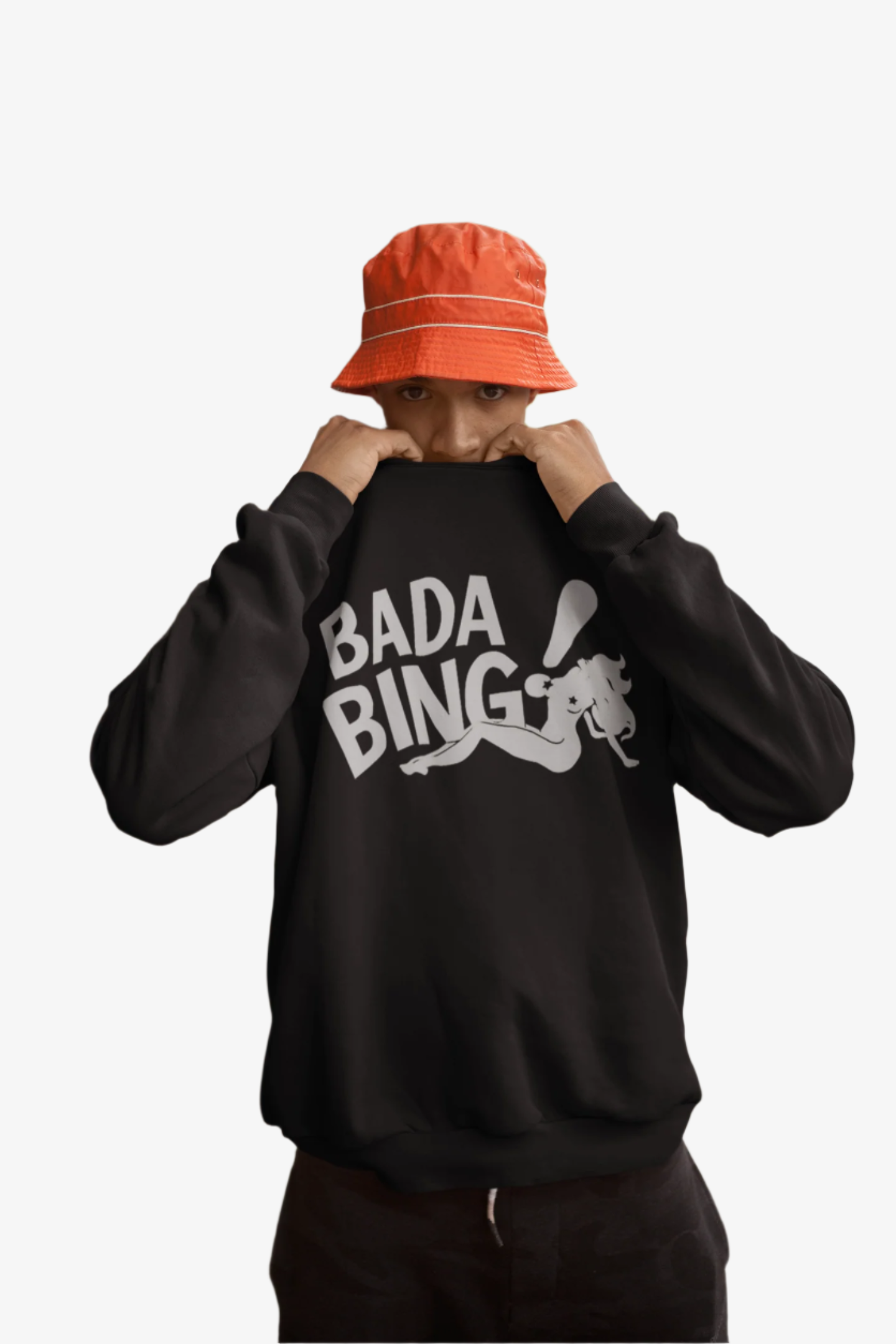 Sopranos Bada Bing Oversized Sweater