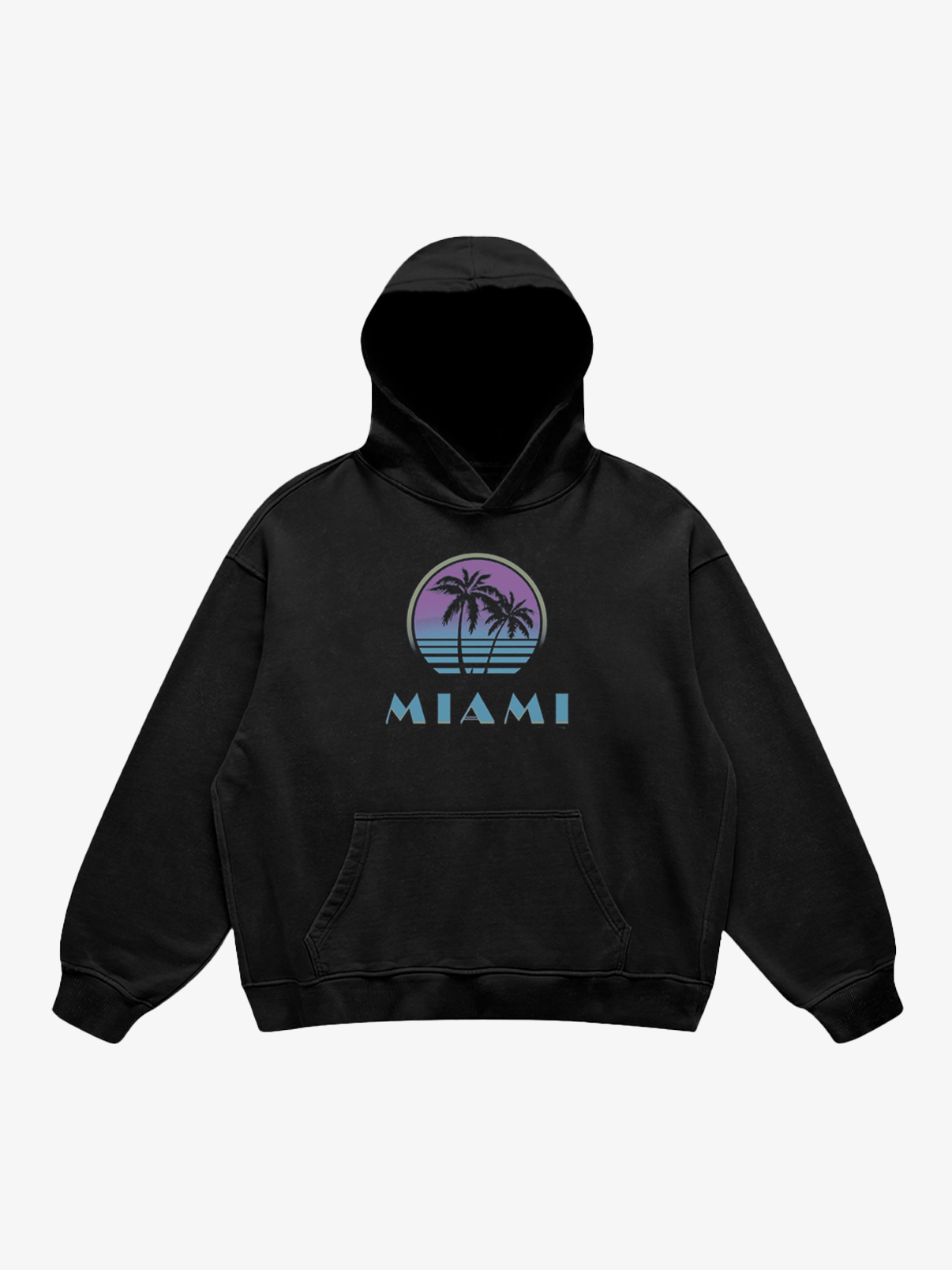 Miami Vice Oversized Hoodie