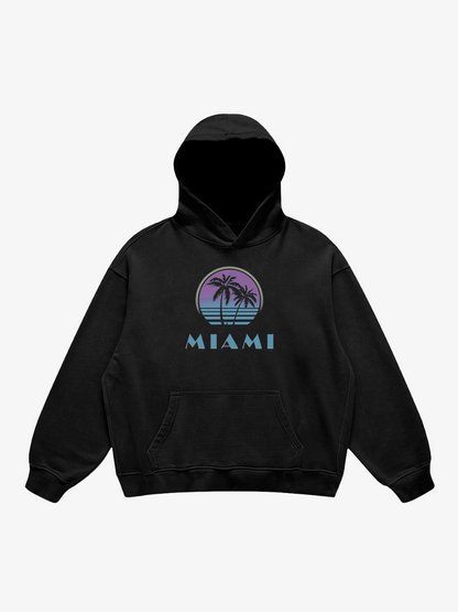 Miami Vice Oversized Hoodie